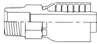 5/16 INCH HOSE X 1/4 NPT MALE STRAIGHT RIGID