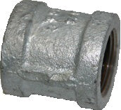 2 INCH X 2 INCH FNPT  GALVANIZED COUPLING