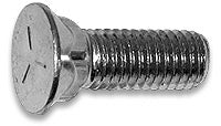 PLOW BOLT 1/2 INCH X 2 INCH ZINC