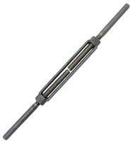 1/2" X 6" STUB END TURNBUCKLE