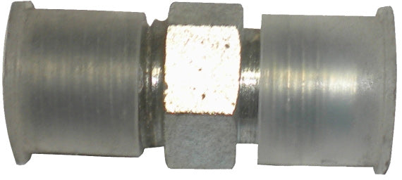 3/8 MALE JIC X 1/4 MALE PIPE - MALE CONNECTOR - STEEL