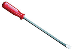 25 INCH SCREWDRIVER-TYPE PRY BAR WITH STRAIGHT BLADE