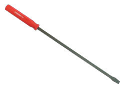 25 INCH SCREWDRIVER-TYPE PRY BAR WITH CURVED BLADE