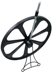 25 INCH DIAMETER MEASURING WHEEL - MEASURES FEET & INCHES