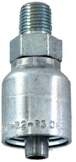 3/8 INCH HOSE X 1/4 NPT MALE STRAIGHT RIGID