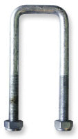 SQUARE U-BOLT 1/2 INCH X 4 INCH