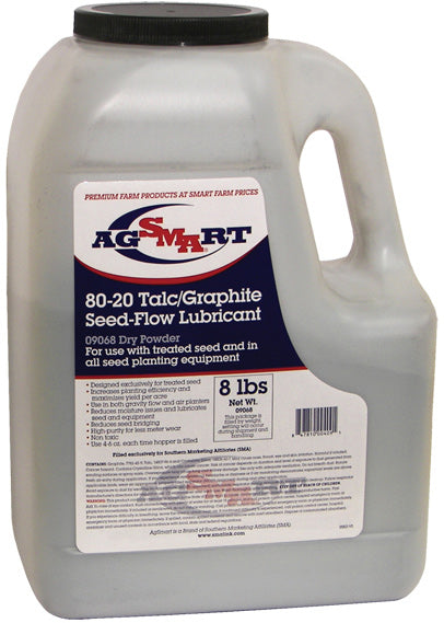 80-20 TALC / GRAPHITE SEEDFLOW LUBRICANT - 8 POUND JUG