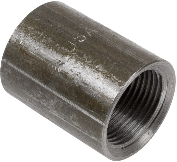 1 INCH X 1 INCH FNPT  BLACK IRON COUPLING