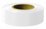 WHITE MARKING TAPE - 1-3/16 INCH X 100 YARDS