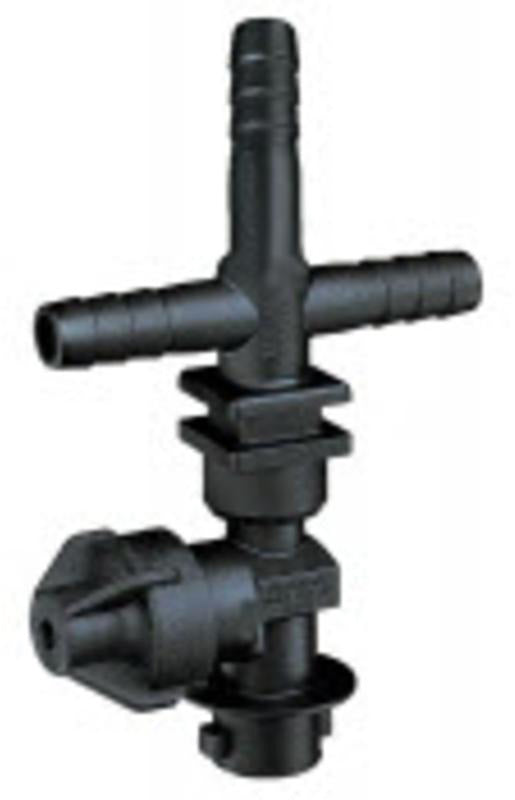 QUICKJET TRIPLE BARB NOZZLE BODY - 1/2" HOSE - HAS SIDE DIAPHRAGM