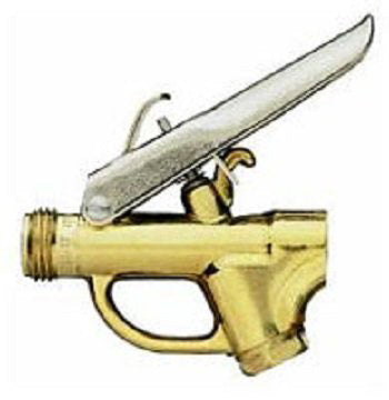 TRIGGERJET HAND TRIGGER SPRAY GUN - BRASS   250 PSI RATING - HAS TRIGGER LOCK