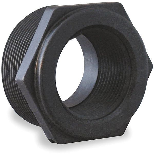 1 INCH X 1/2 INCH MNPT X FNPT  POLY REDUCER BUSHING