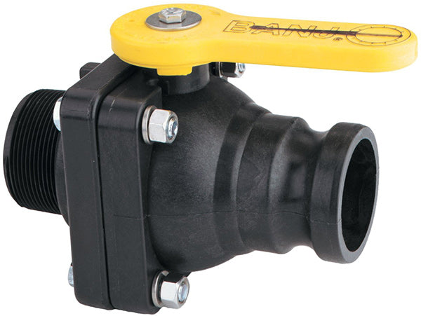 2" FULL PORT STUBBY BALL VALVE -  MALE ADAPTER X FEMALE NPT