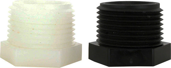 PIPE PLUG, HEX HEAD, NYLON, WITH MALE PIPE THREAD, 1-1/2"