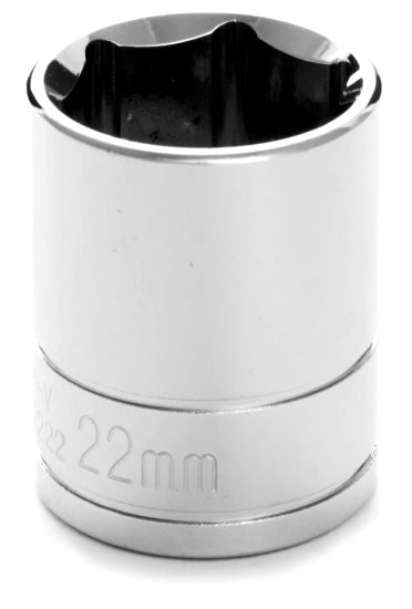 22MM X 6 POINT STANDARD IMPACT SOCKET - 1/2 INCH DRIVE