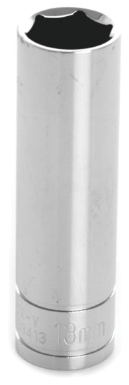 13MM X 6 POINT DEEP WELL IMPACT SOCKET - 3/8 INCH DRIVE