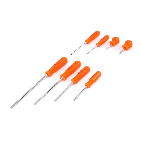 SCREWDRIVER SET - ORANGE - 8PC