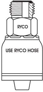 ORFS MALE WITH 11/16 INCH THREAD FOR 3/8 INCH HOSE