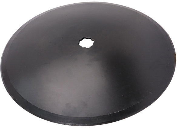 18 INCH X 9 GAUGE SMOOTH DISC BLADE WITH 7/8 SQ X 1 SQ AXLE