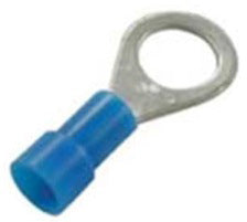 RING TERMINAL INSULATED BLUE 16-14AWG 5/16" 14PK