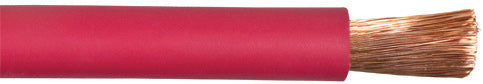 25 FOOT RED GENERAL PURPOSE BATTERY CABLE - 1 GAUGE