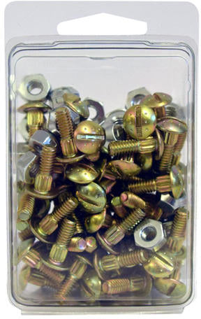 SECTION BOLT AND NUT FOR STANDARD SECTIONS  7/32 x 5/8 LONG     BOX 50