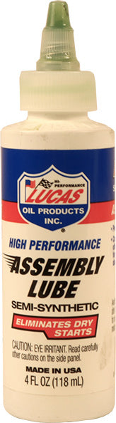 LUCAS ASSEMBLY LUBE - 4 OUNCE
