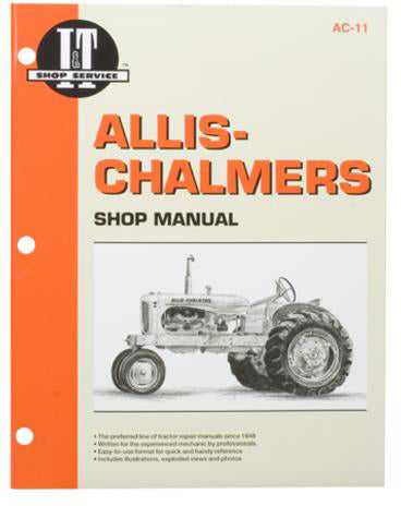 SHOP MANUAL FOR ALLIS-CHALMERS