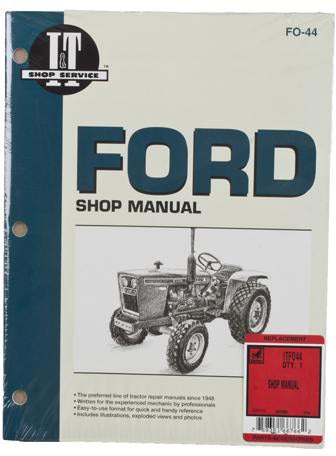 SHOP MANUAL FOR FORD TRACTOR