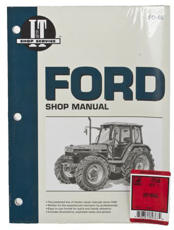 FORD-NEW HOLLAND SHOP MANUAL