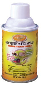 METERED MOSQUITO AND FLY SPRAY - 6.9 OZ CAN