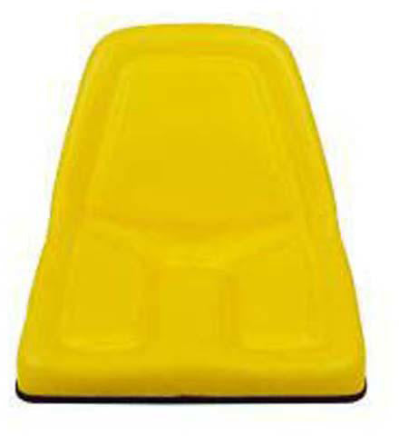UNIVERSAL LAWN AND GARDEN SEAT - HIGH BACK    YELLOW VINYL
