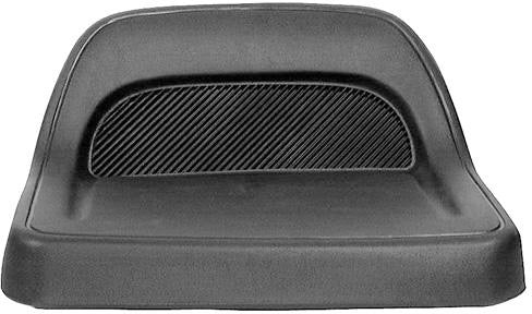 UNIVERSAL LAWN AND GARDEN SEAT - LOW BACK  BLACK VINYL