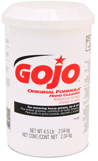 GOJO ORIGINAL FORMULA SMOOTH HAND CLEANER - 4.5 LB CANISTER
