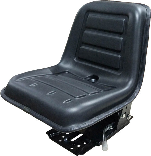 COMPACT TRACTOR 15" WIDE SEAT WITH SUSPENSION - BLACK VINYL